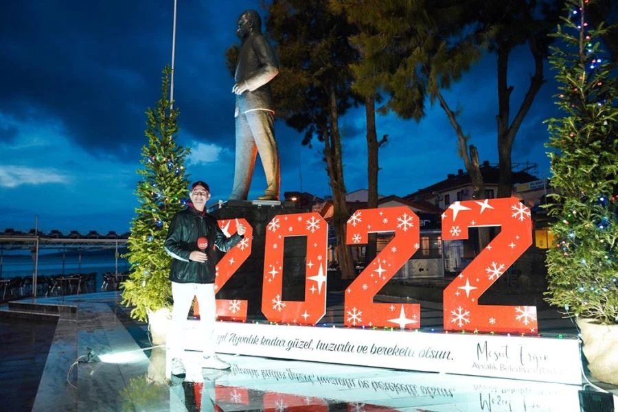 Başkan Ergin, 2022’nin Ayvalık kadar güzel olmasını diledi 