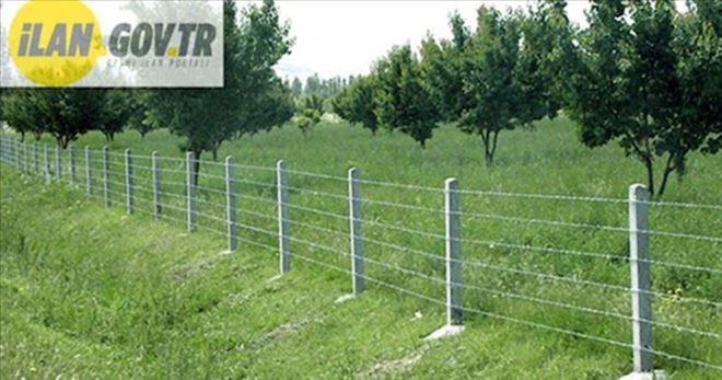 Arazi hazırlığı ve dikenli tel çit ihata hizmeti alınacaktır