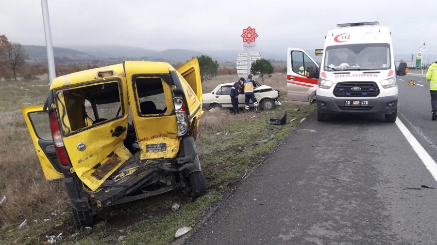 Edremit’te trafik kazası: 1 ölü 