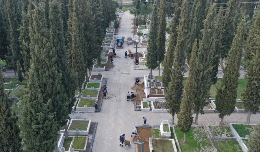 Büyükşehir, Baş Çeşme Mezarlığı’nı restore ediyor 