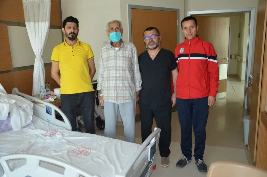 Yatağa bağımlı hasta Atatürk Şehir Hastanesi’nde sağlığına kavuştu 