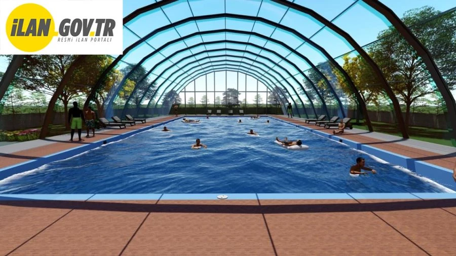 Yarı olimpik yüzme havuzu ile kapalı spor salonu inşaatı yaptırılacaktır