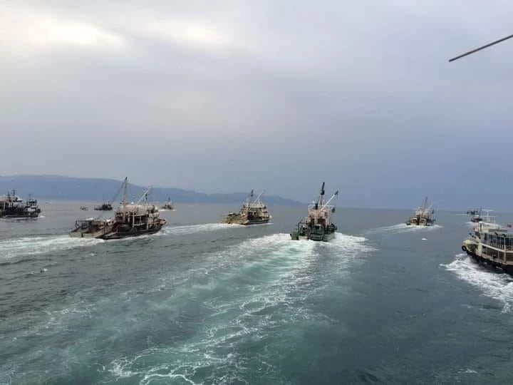 Bölgemiz balıkçı tekneleri uluslar arası karasulara açıldı 