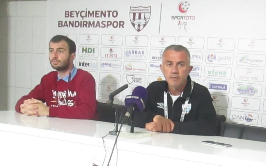 Bandırmaspor-Sakaryaspor maçının ardından