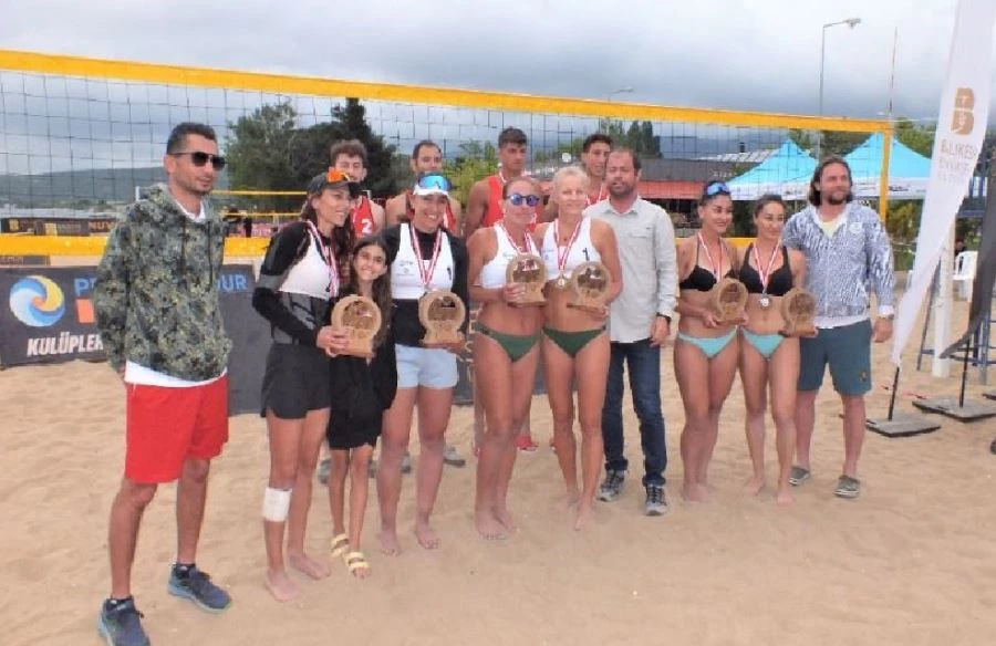 Pro Beach Tour Plaj Turnuvası’nın ilk ayağı Erdek’te yapıldı 