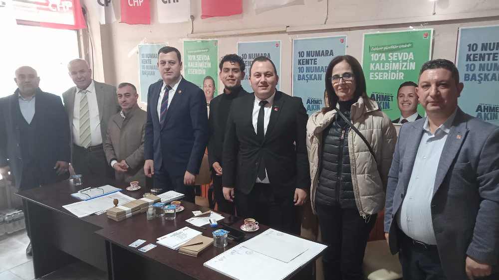 CHP Manyas Belediye Başkan adayı Ahmet Duru  